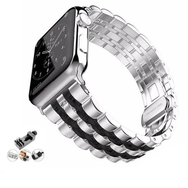 High-Quality Metal Apple Watch Strap Series Stainless Steel