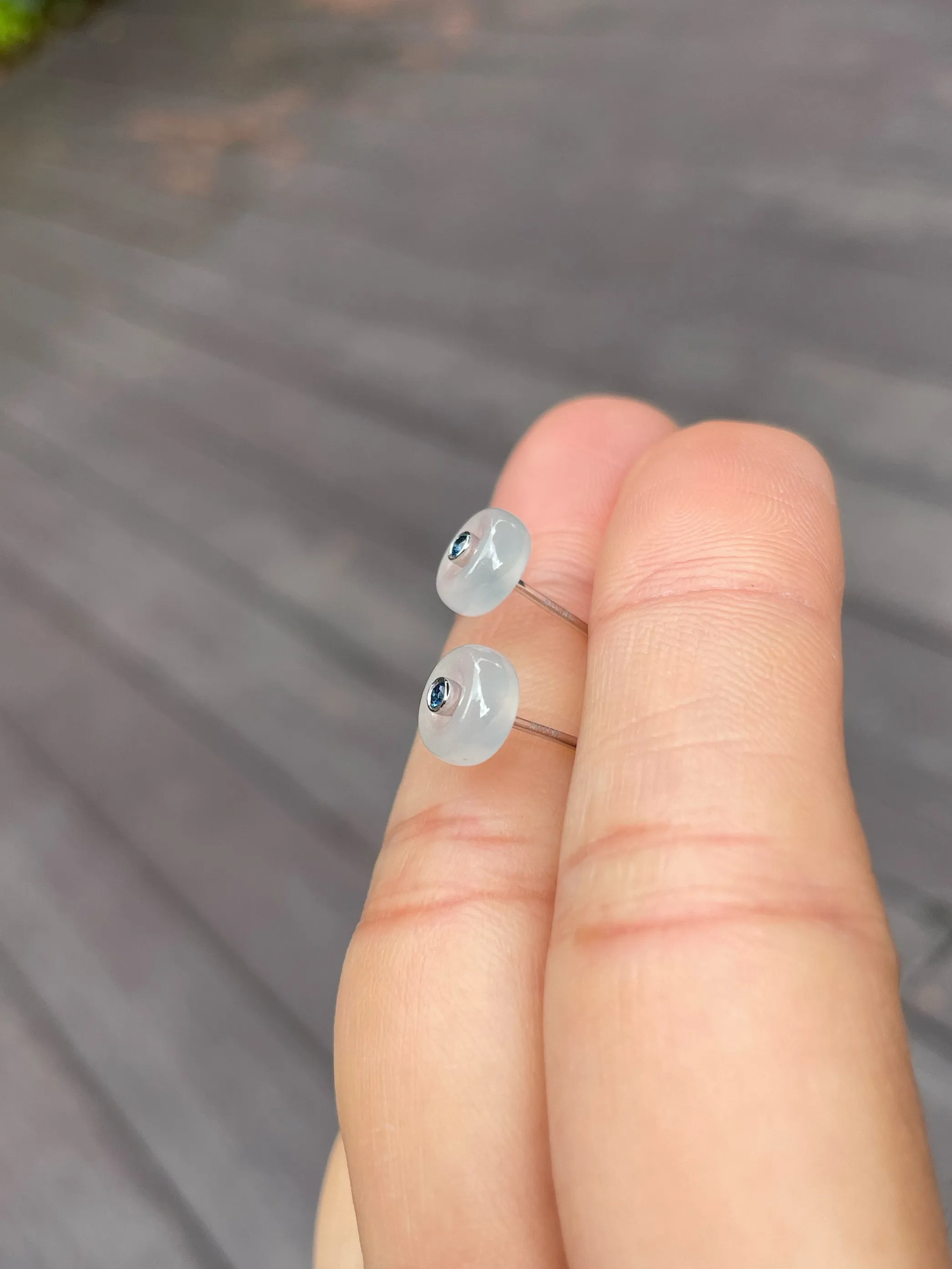 Icy Jade Earrings (NJE090)