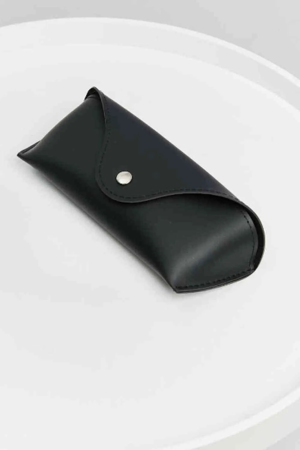 Inlaid Rhinestone Polycarbonate Sunglasses