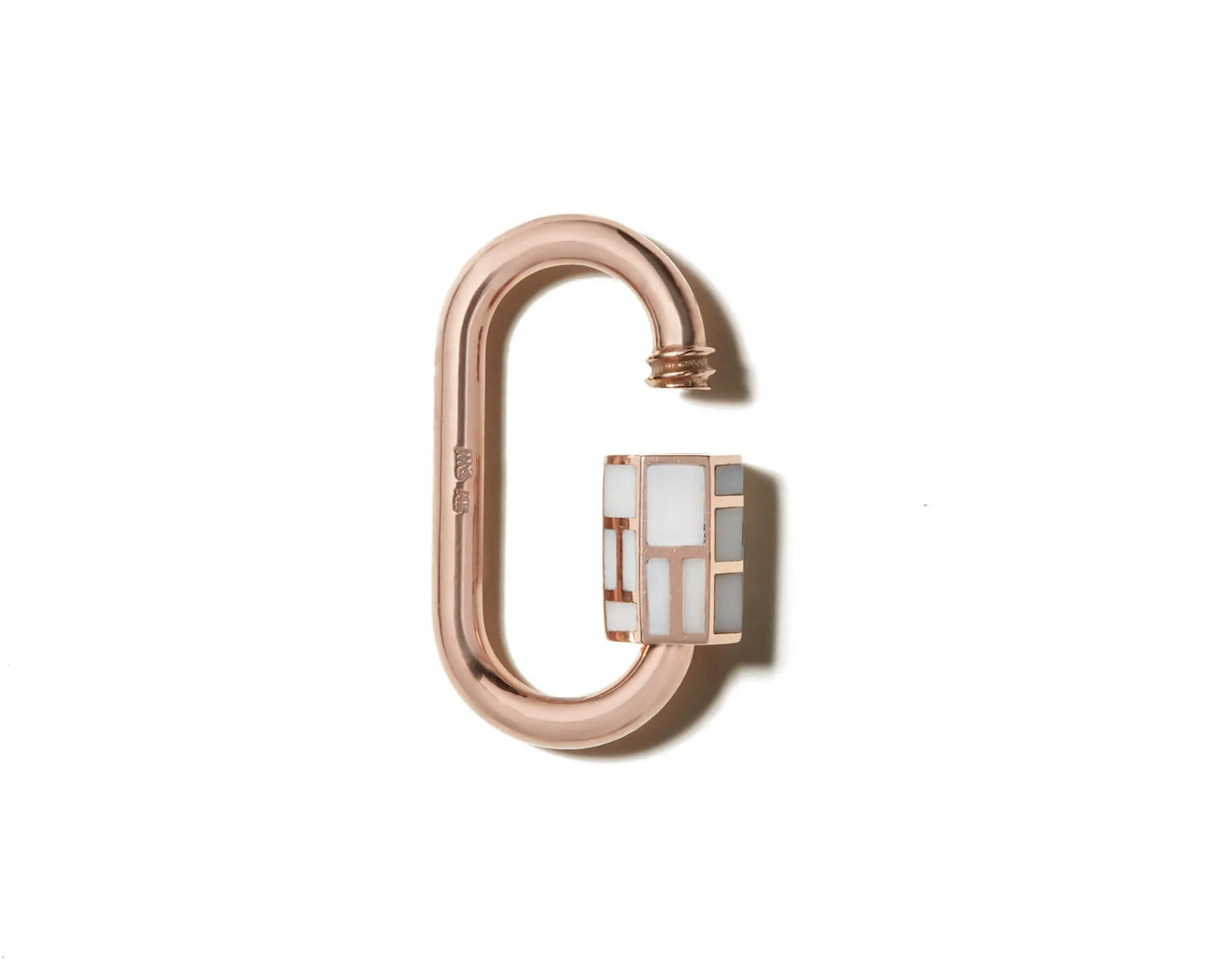 Inlay Lock with Cacholong