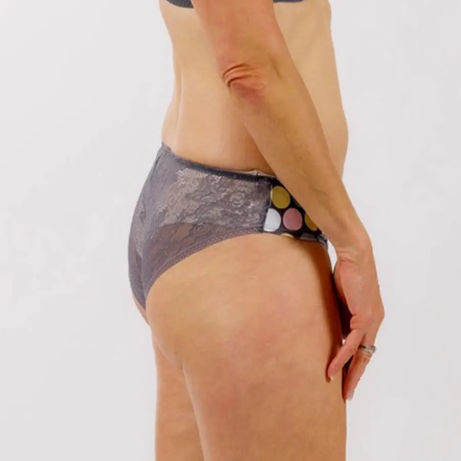 Lace Bum Bikini Brief - Gelato