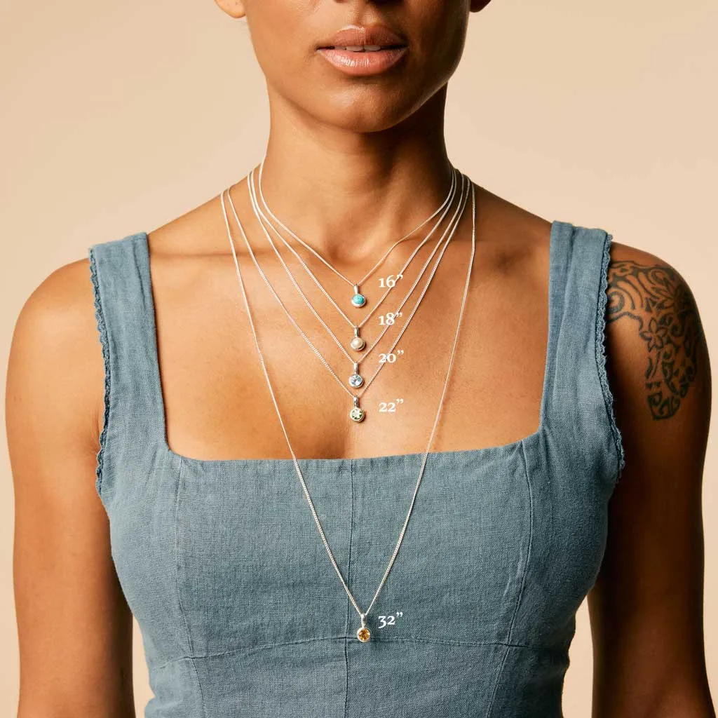Lakshmi Hammered Disc Necklace