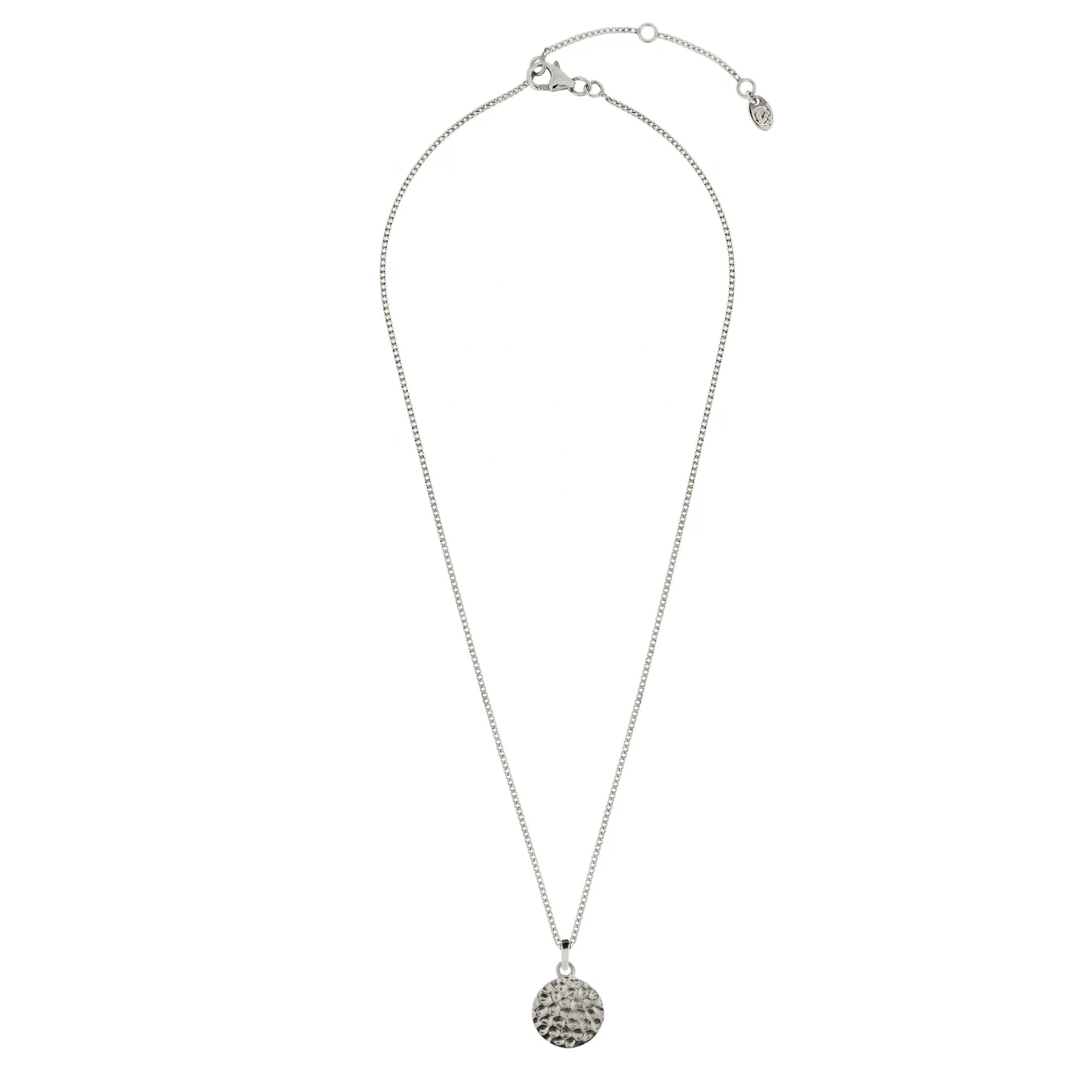 Lakshmi Hammered Disc Necklace