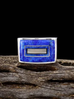 Lapis Inlay Ring, Multiple Sizes