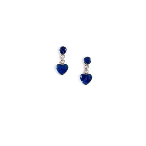 Lapis Lazuli Earrings Chinpu | Handcrafted Artisan Design | Chilean Artisans