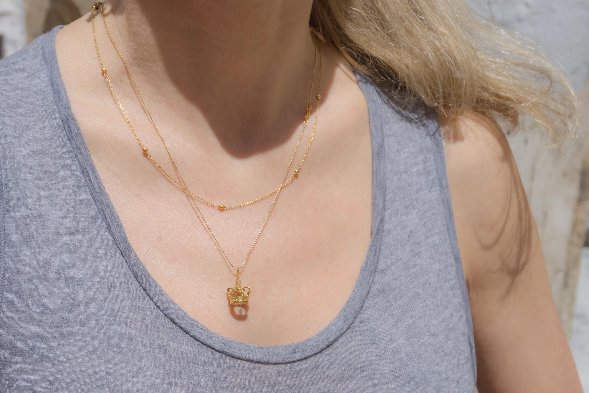 Large Crown Charm