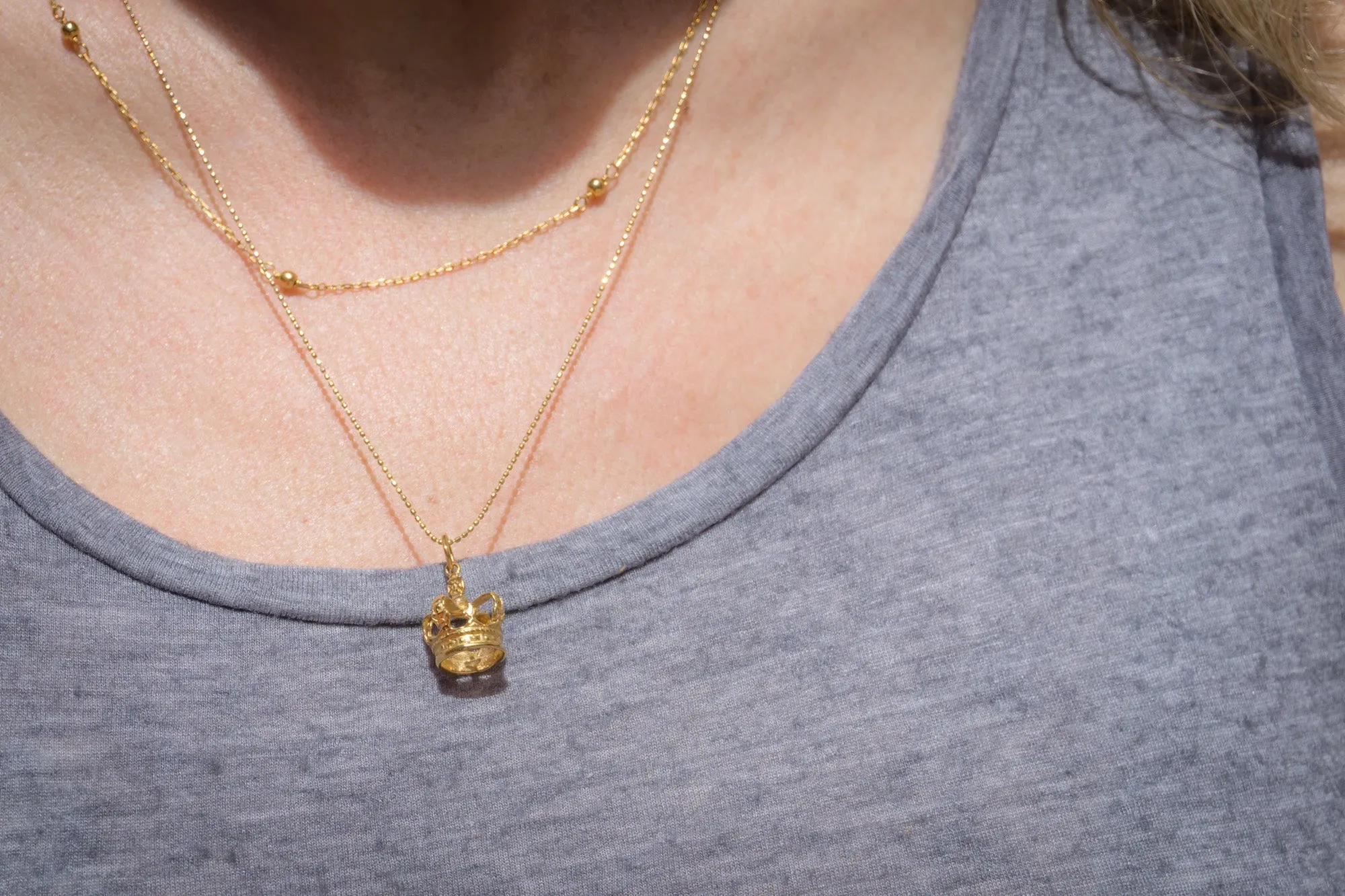 Large Crown Charm