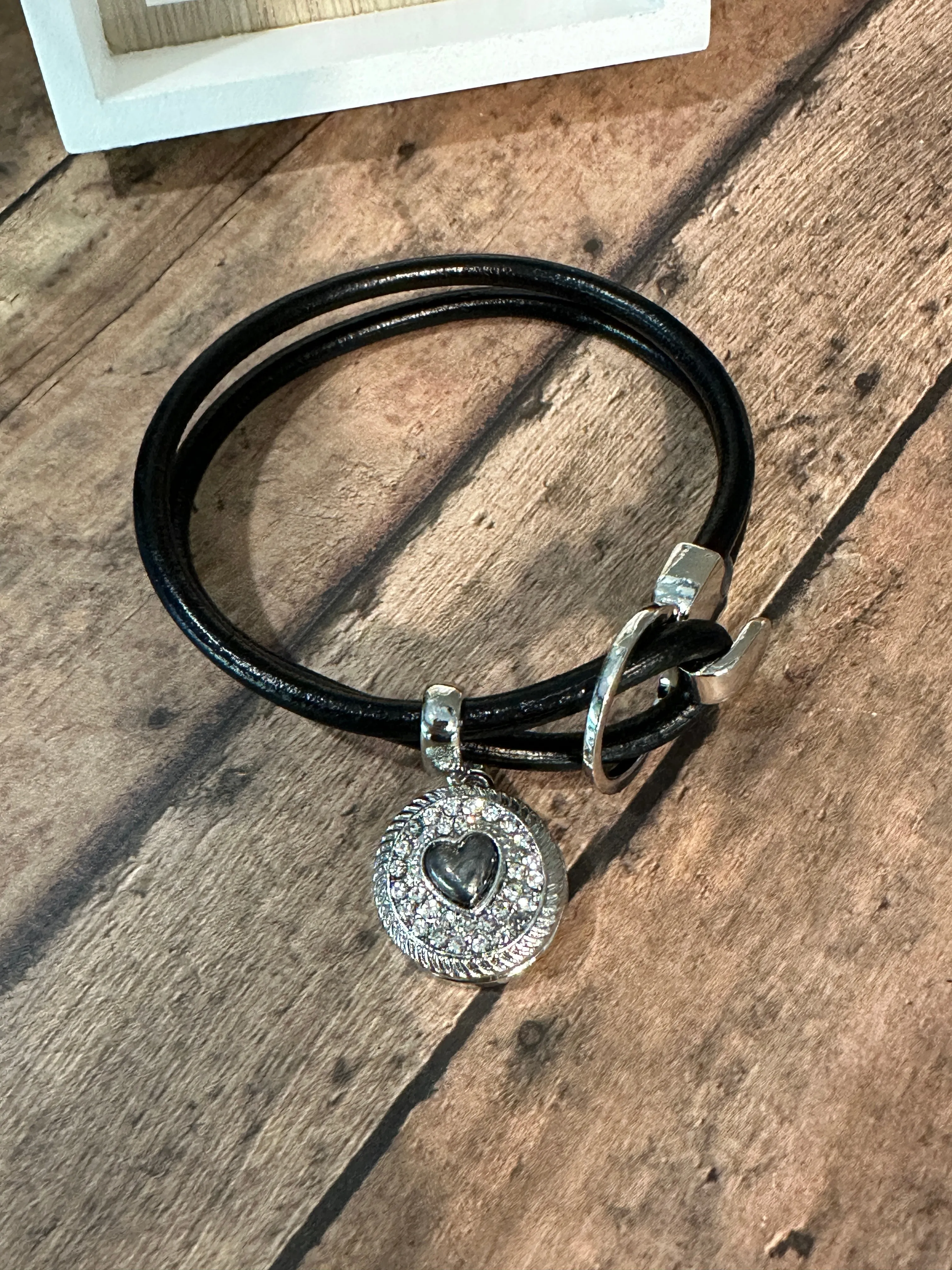 LEATHER Snap Bracelet