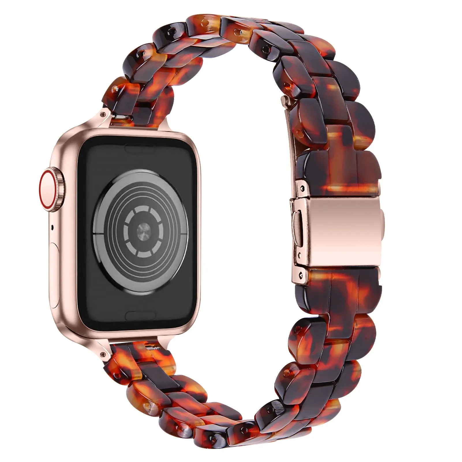 Light Slim women Resin women band strap fits Apple watch Series 8 7 6