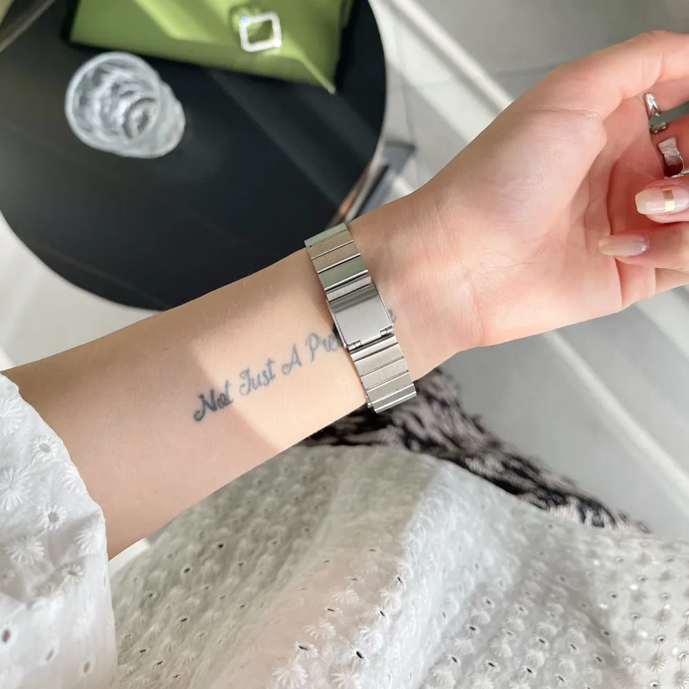 Luxury Women Thin Strap, Apple Watch Band Ultra 8 7 6 Slim Sports Loop