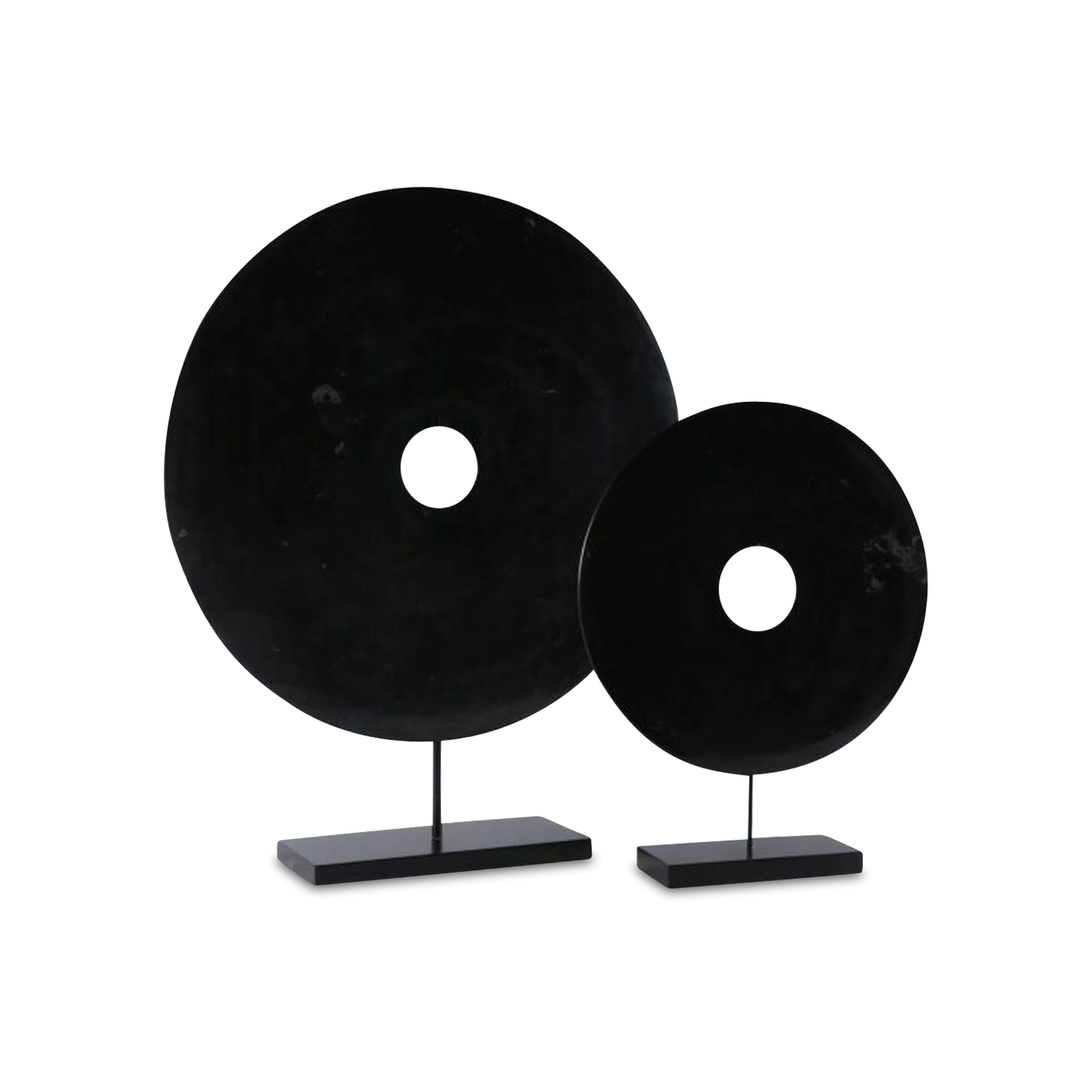 Marble Disk Statue