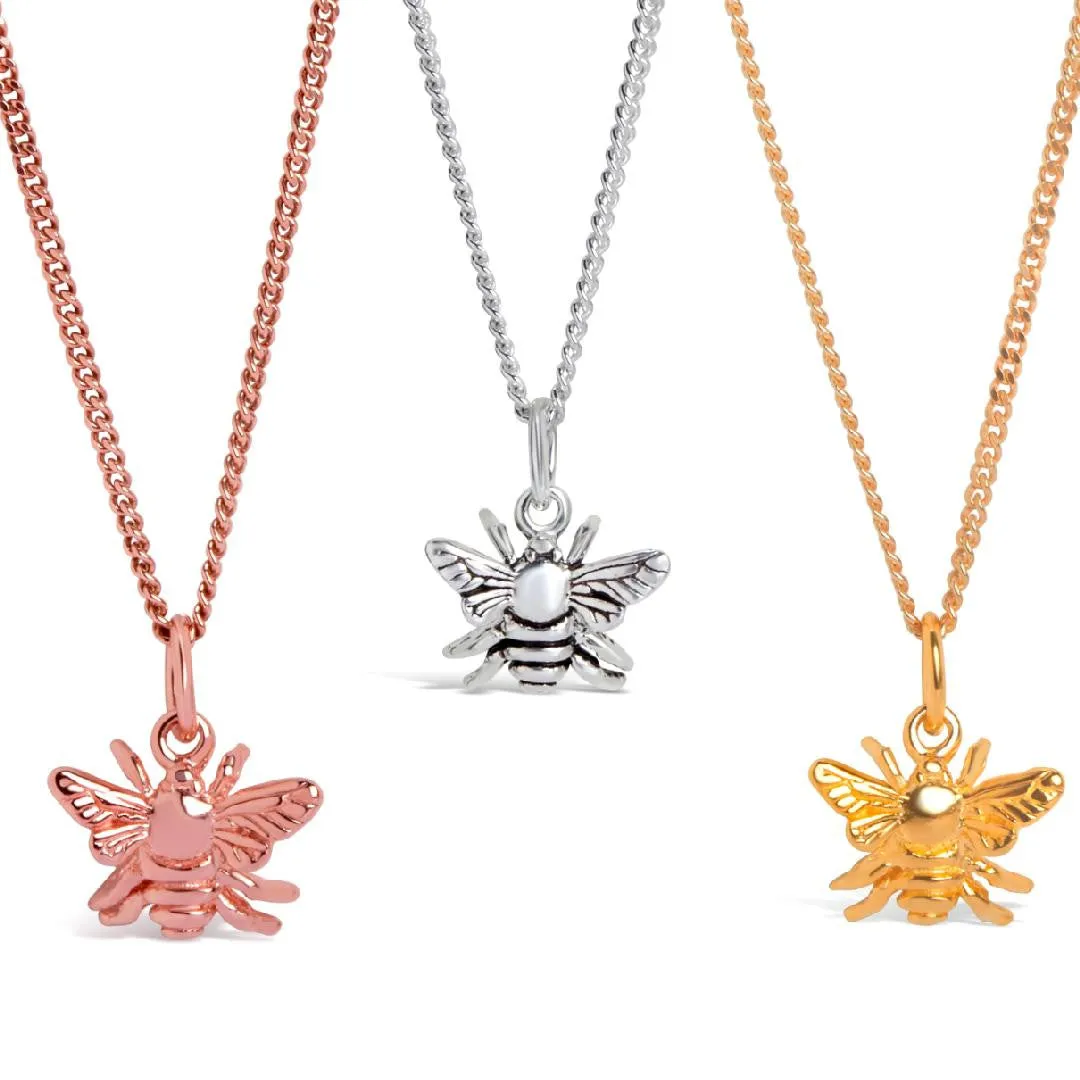 Men's Bee Necklace | Gold