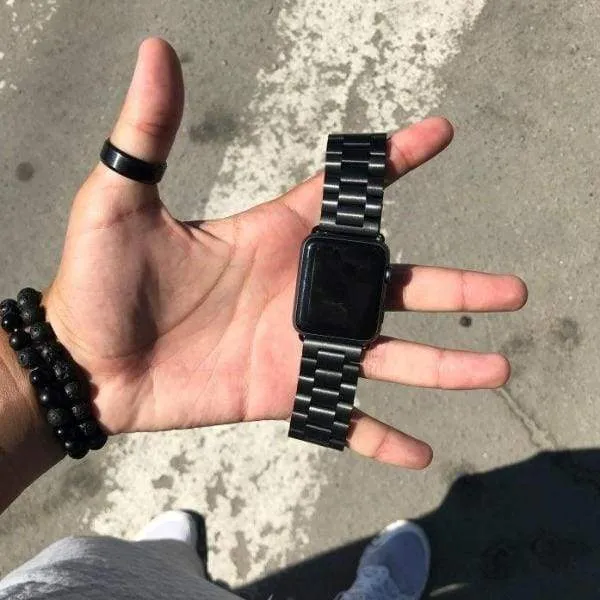 Metal Links Style Men's Durable Steel Sports Link for Series 7 6 5