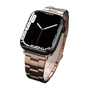 Metal Strap For Apple Watch Band Series 7 6 Luxury Slim Premium Steel