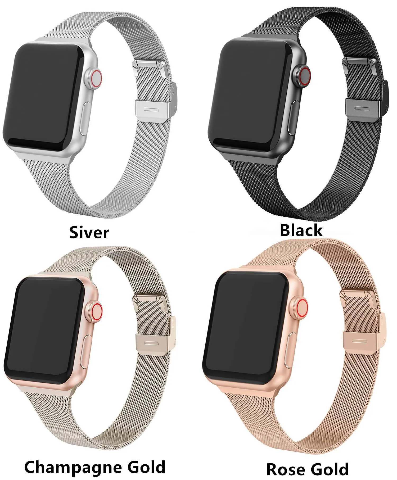 Milanese Slim Light Weight High-Quality Steel Metal
