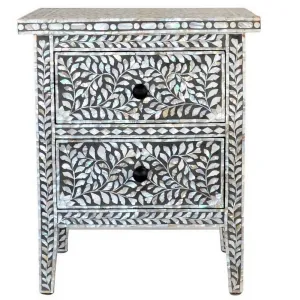 Mother Of Pearl Sidetable