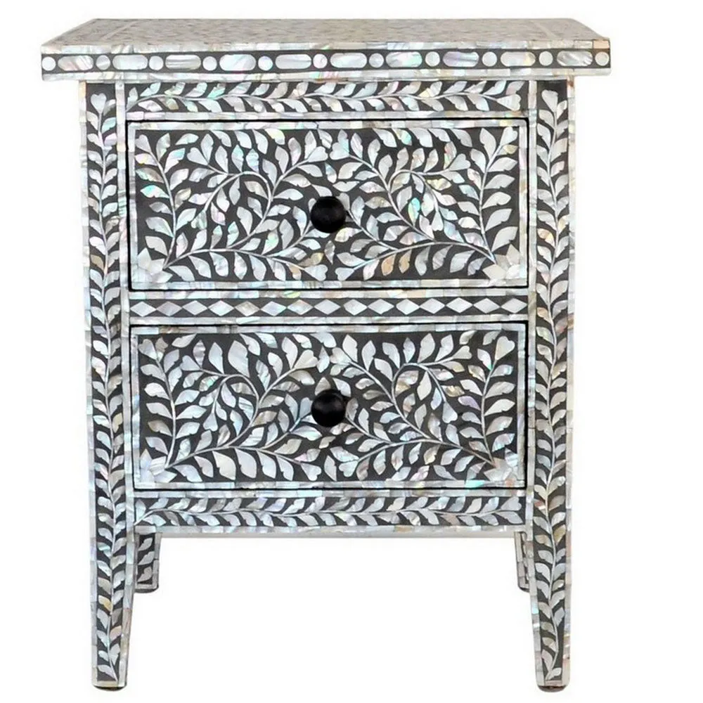 Mother Of Pearl Sidetable