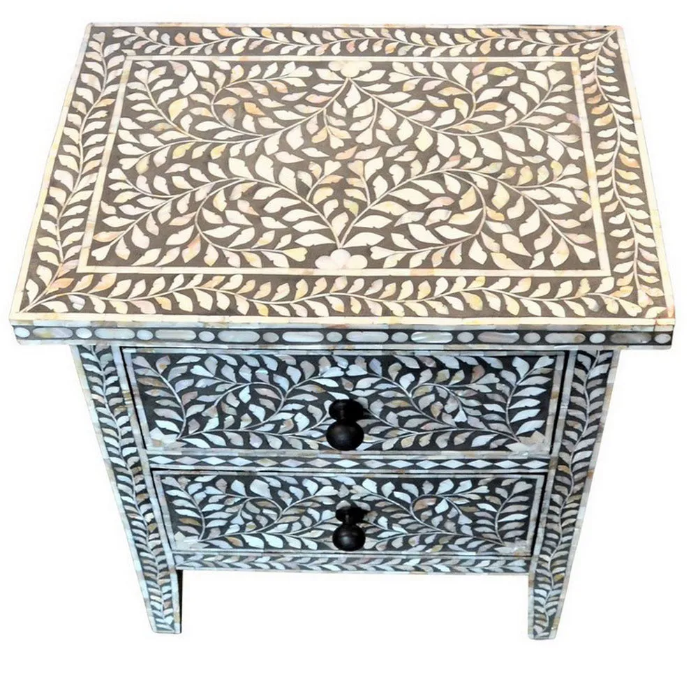 Mother Of Pearl Sidetable