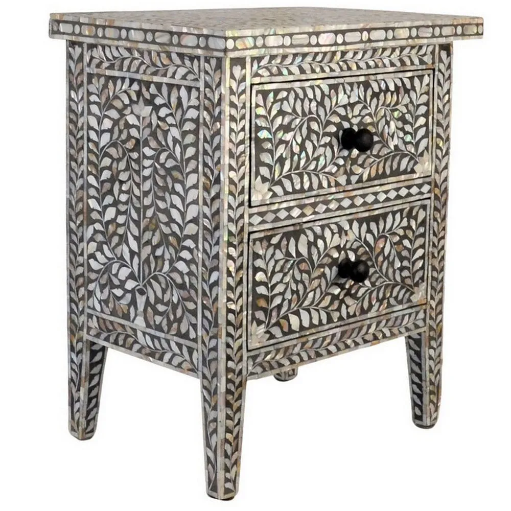 Mother Of Pearl Sidetable