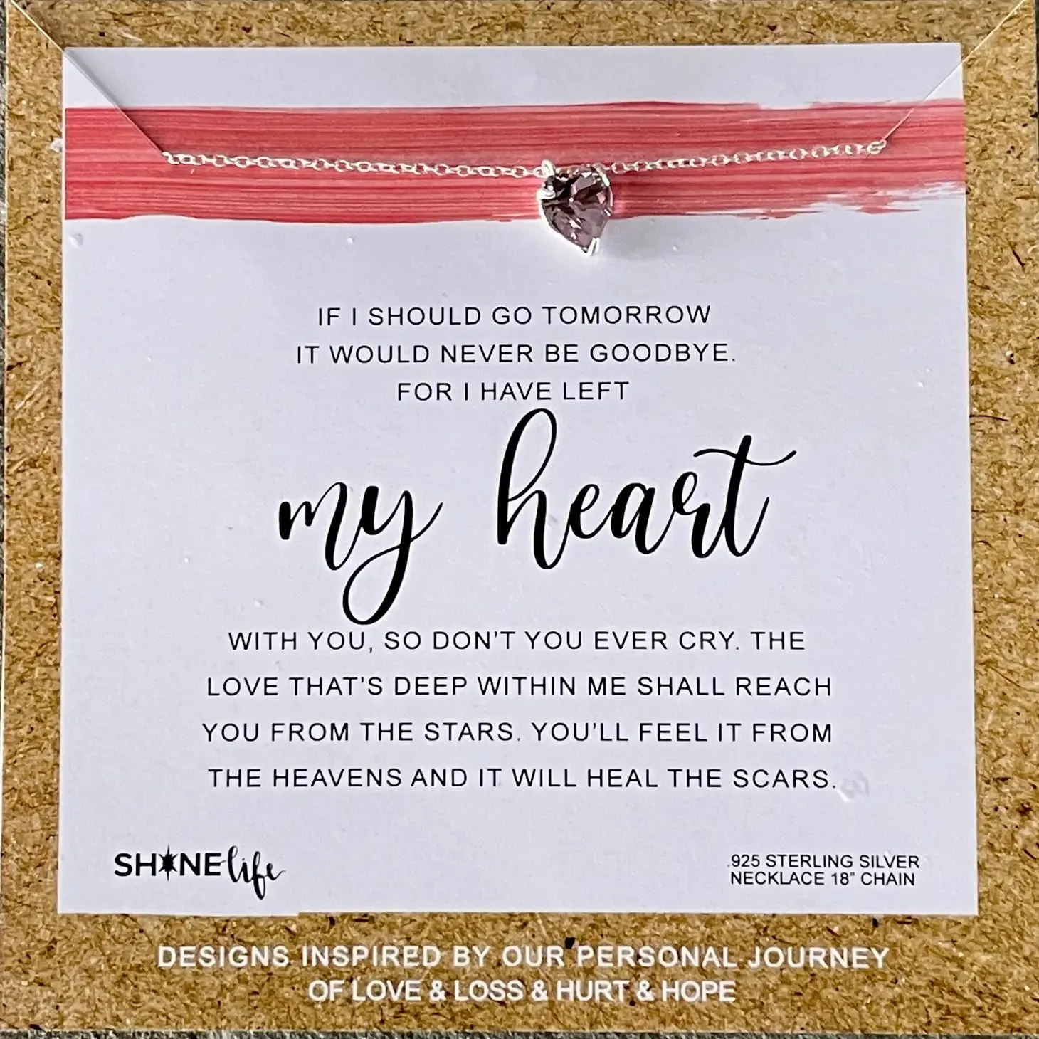 My Heart With You Necklace