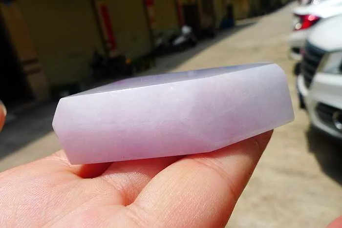 Natural Jade Rough Jadeite Raw (114g,5.9X4.1X1.75cm)