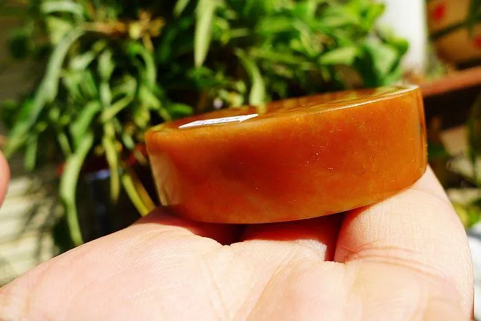 Natural Jade Rough Jadeite Raw (116g,5.4X1.45cm)