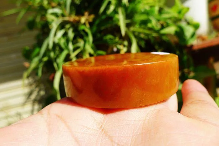 Natural Jade Rough Jadeite Raw (116g,5.4X1.45cm)
