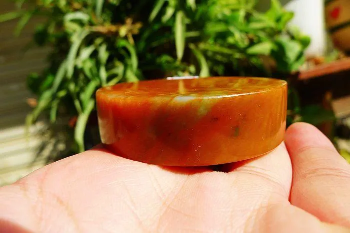 Natural Jade Rough Jadeite Raw (116g,5.4X1.45cm)