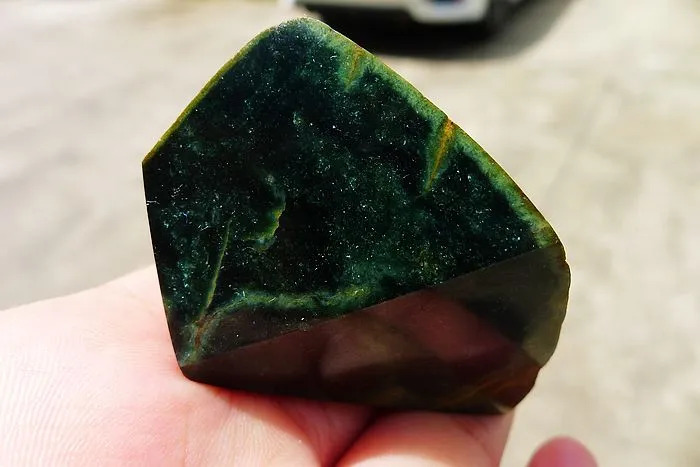 Natural Jade Rough Jadeite Raw (122g,5.2X4.3X3.6cm)