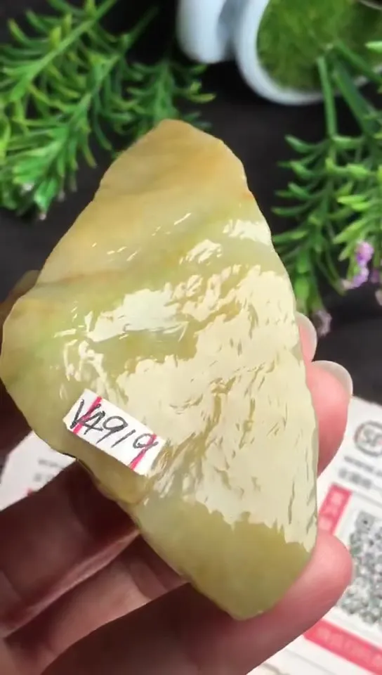 Natural Jade Rough Jadeite Raw (126g,9.1x3.9x2.6cm)-V4919