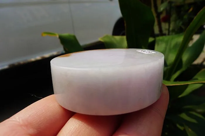 Natural Jade Rough Jadeite Raw (142g,5.5X5.5X1.75cm)