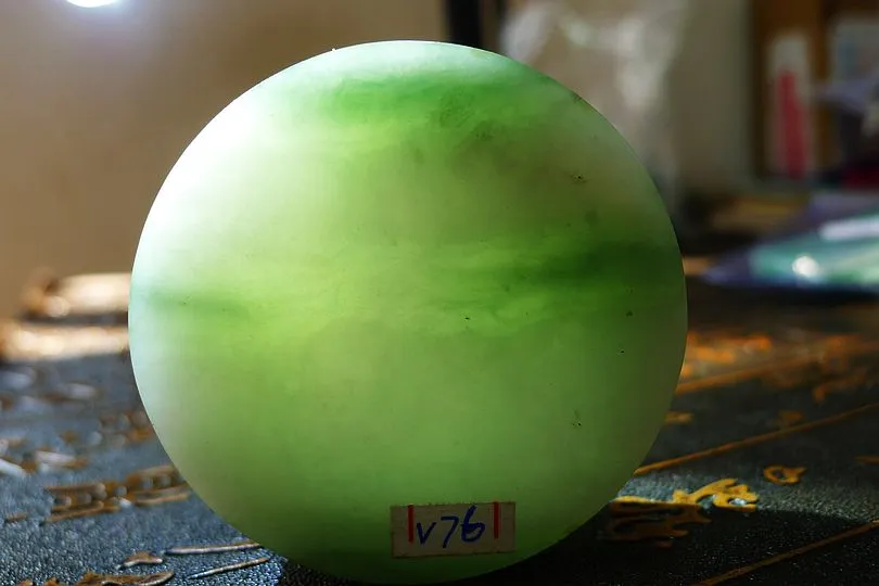 Natural Jade Rough Jadeite Raw (150g,5.2X5.2X2cm)