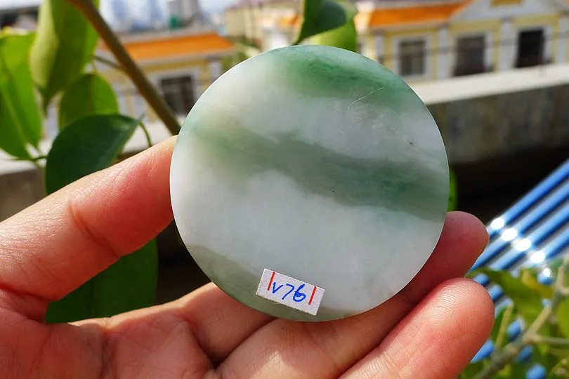 Natural Jade Rough Jadeite Raw (150g,5.2X5.2X2cm)