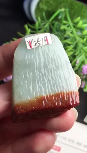Natural Jade Rough Jadeite Raw (17g,4.0x3.0x0.67cm)-V2518