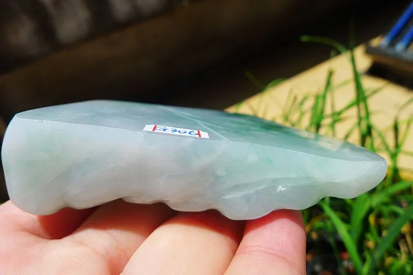 Natural Jade Rough Jadeite Raw (184g,7.4X6.8X1.8cm)