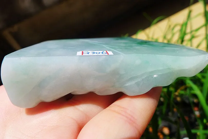Natural Jade Rough Jadeite Raw (184g,7.4X6.8X1.8cm)