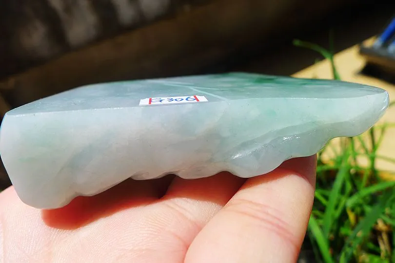 Natural Jade Rough Jadeite Raw (184g,7.4X6.8X1.8cm)