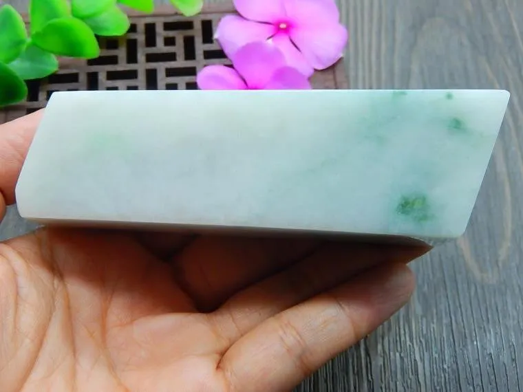 Natural Jade Rough Jadeite Raw (269g, 103X33X27mm)