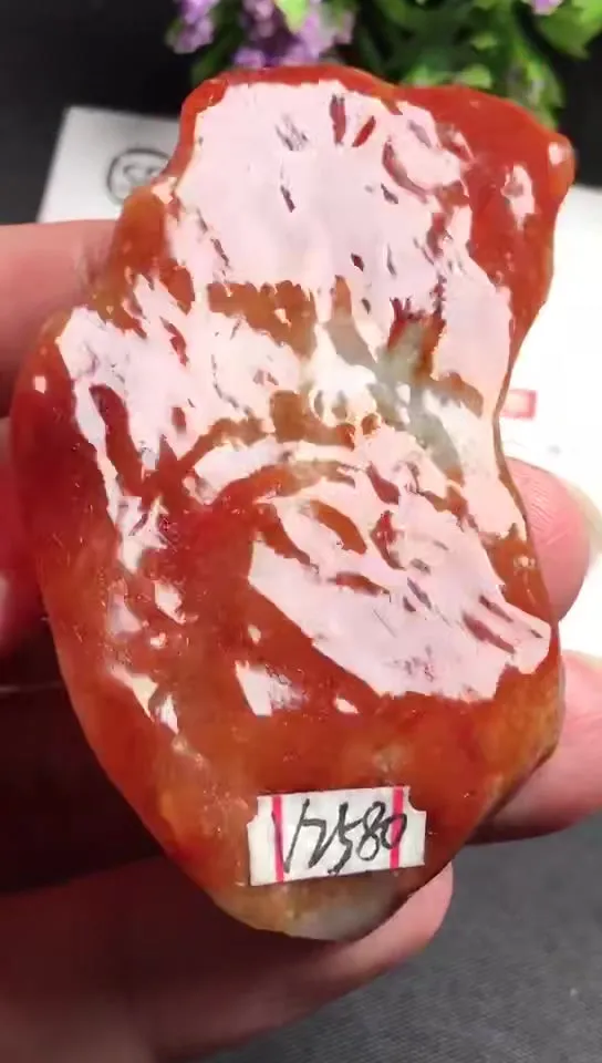 Natural Jade Rough Jadeite Raw (29g,5.8x3.2x0.96cm)-V2580