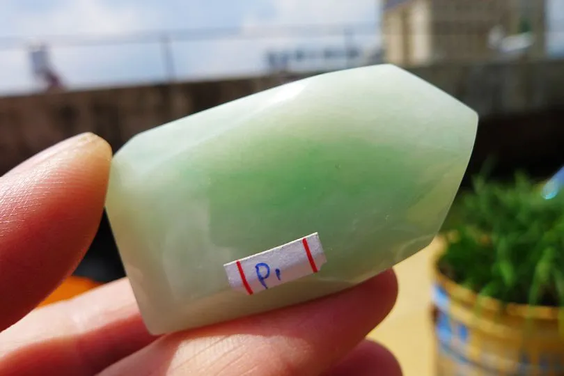 Natural Jade Rough Jadeite Raw (32g,4.8X2.7X1.2cm)
