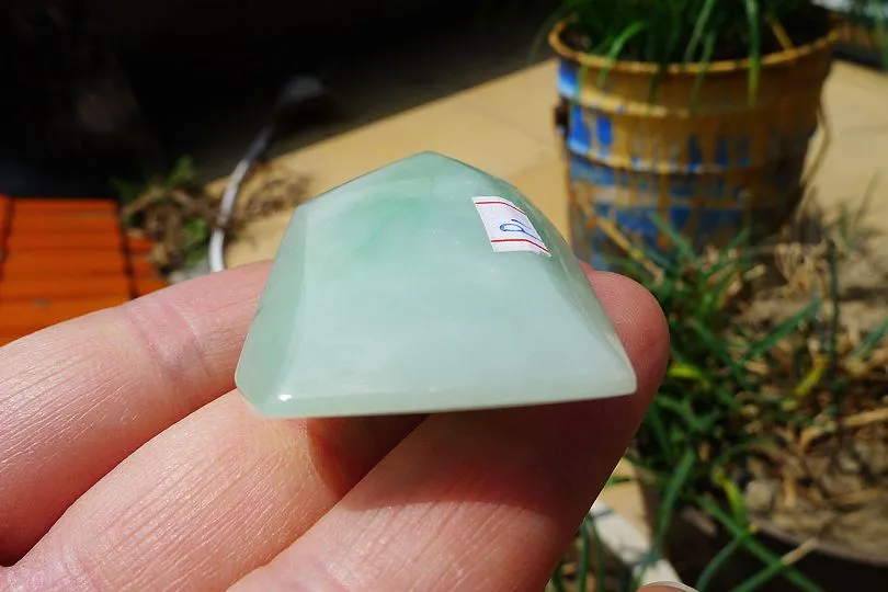 Natural Jade Rough Jadeite Raw (32g,4.8X2.7X1.2cm)