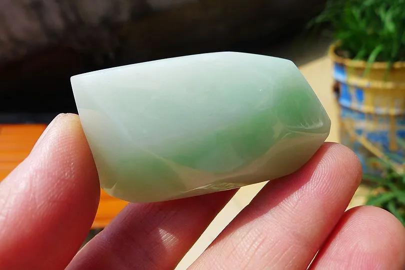 Natural Jade Rough Jadeite Raw (32g,4.8X2.7X1.2cm)