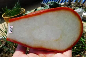 Natural Jade Rough Jadeite Raw (427g,13X7.9X2.6cm)