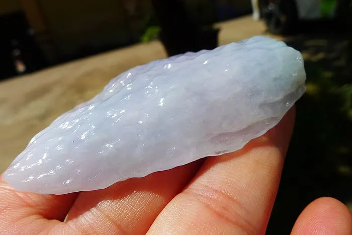 Natural Jade Rough Jadeite Raw (47g,6.3X3.8X1.2cm)