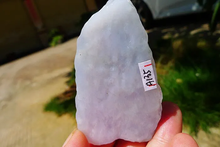 Natural Jade Rough Jadeite Raw (47g,6.3X3.8X1.2cm)