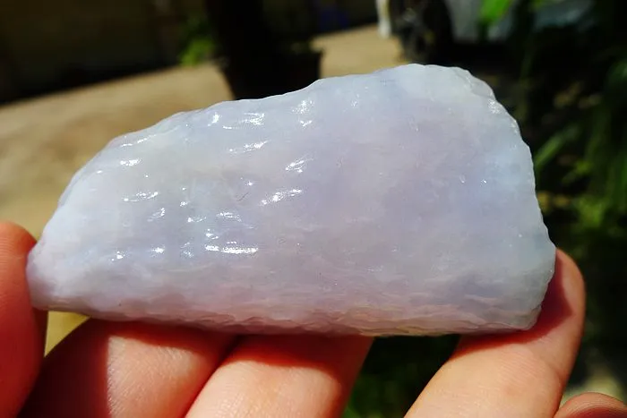 Natural Jade Rough Jadeite Raw (47g,6.3X3.8X1.2cm)