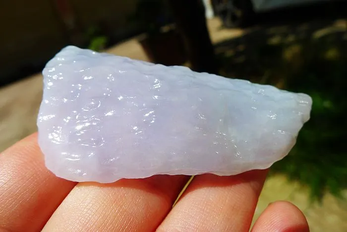 Natural Jade Rough Jadeite Raw (47g,6.3X3.8X1.2cm)
