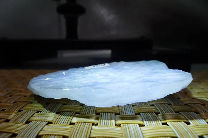 Natural Jade Rough Jadeite Raw (47g,6.3X3.8X1.2cm)