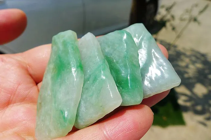 Natural Jade Rough Jadeite Raw 47g