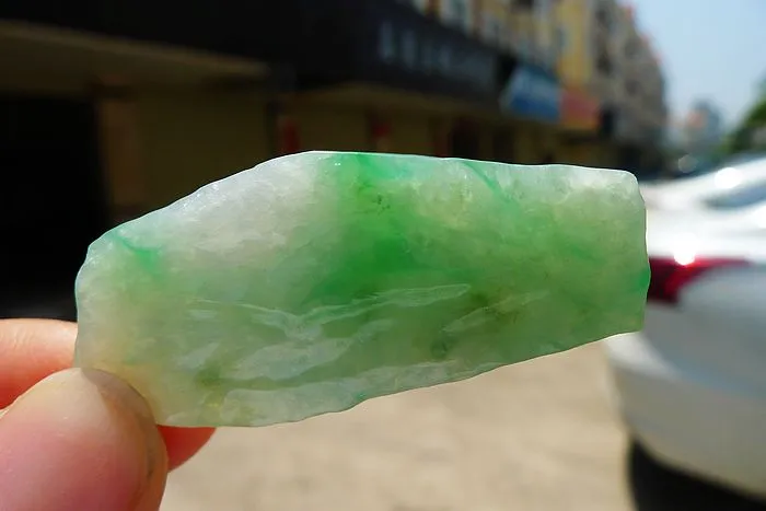 Natural Jade Rough Jadeite Raw 47g